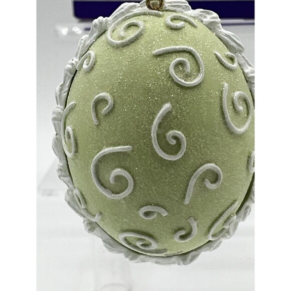 Hallmark Keepsake Ornament Easter Bunny 2002 & 2017 Rabbit Easter Egg lot of 3 - Picture 15 of 16